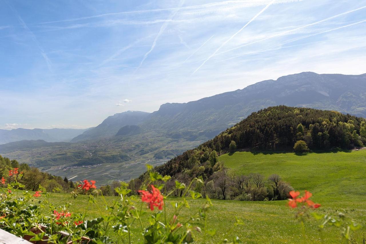 Moar Im Rumsein - Apt Etschblick San Genesio Atesino Bagian luar foto