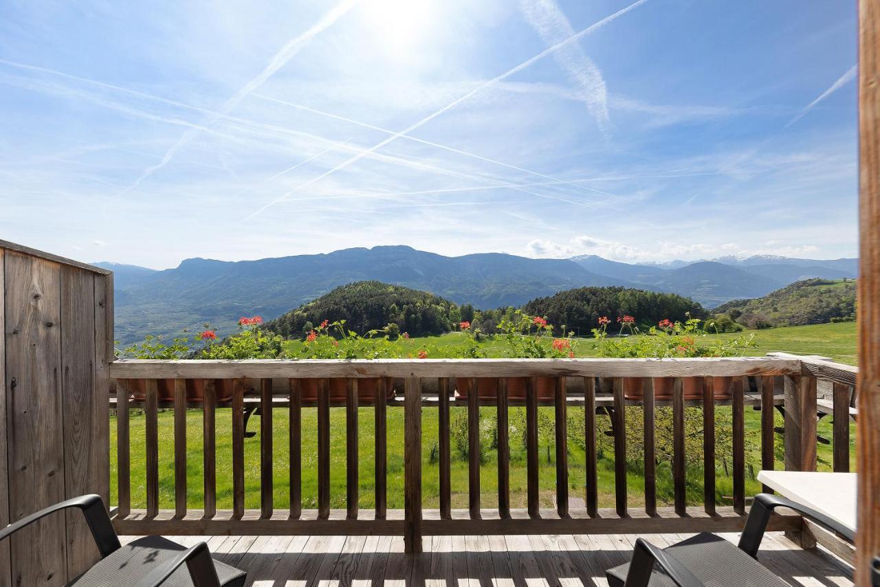 Moar Im Rumsein - Apt Etschblick San Genesio Atesino Bagian luar foto