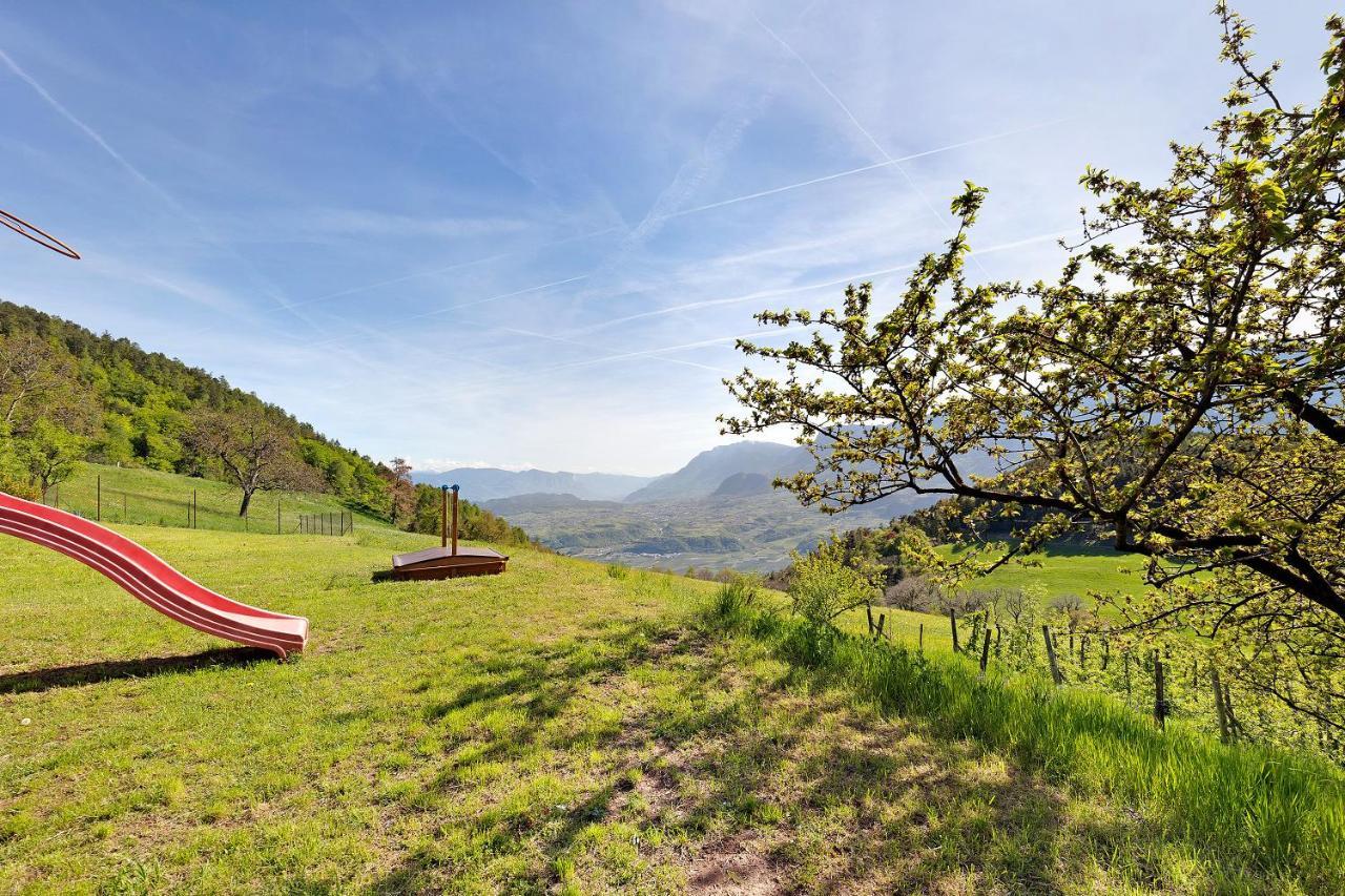 Moar Im Rumsein - Apt Etschblick San Genesio Atesino Bagian luar foto