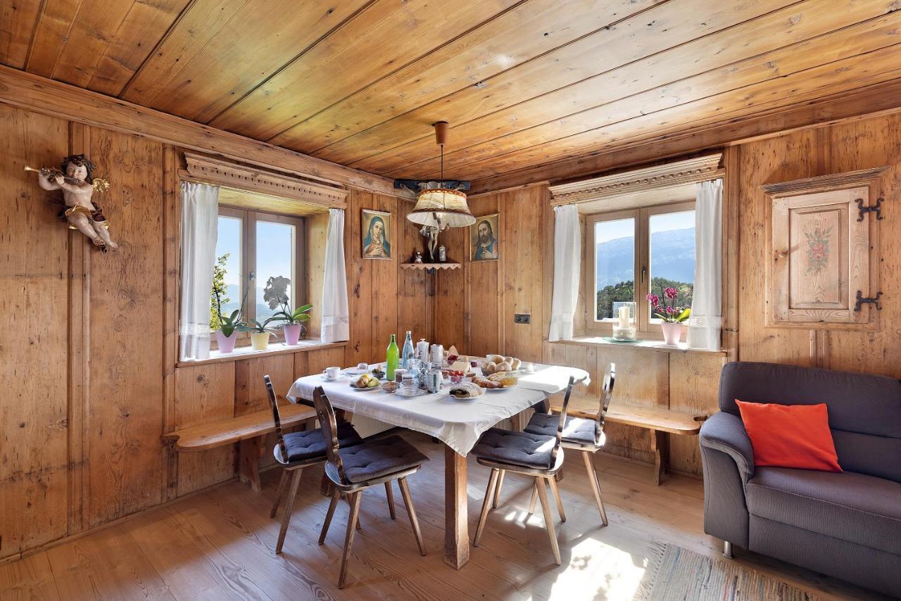 Moar Im Rumsein - Apt Etschblick San Genesio Atesino Bagian luar foto